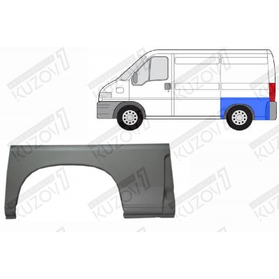 Крыло Заднее (левое) Potrykus для PEUGEOT BOXER 2002-2006 - фото